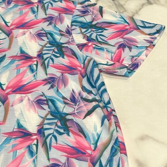 NWT Guess “Birds of Paradise” Floral T Shirt Mens XL - Picture 2 of 12